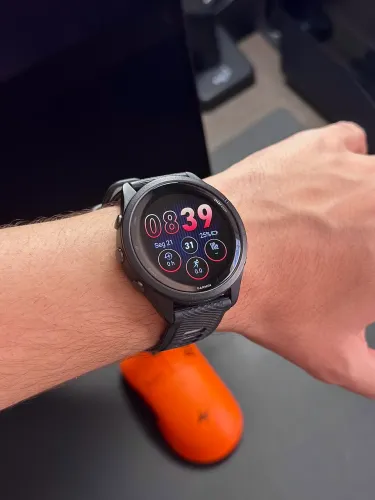 Garmin 265 Music de 46mm - em estado de novo!
