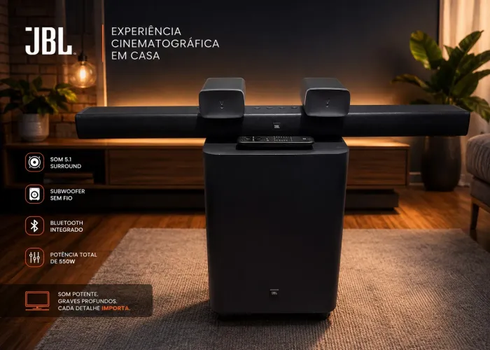 Soundbar JBL Bar 5.1 