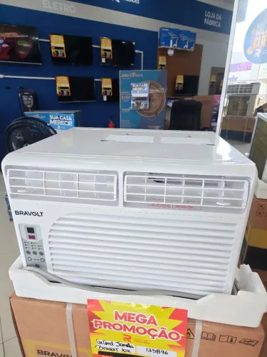 Ar condicionado Bravolt 10mil BTUs, de janela