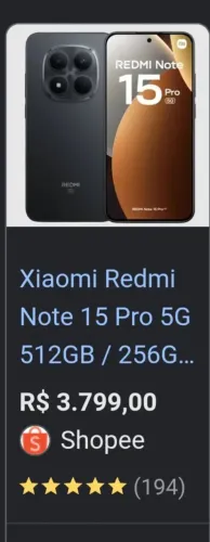 Redimi note 15 pro 512 gigas troco por Xbox série s