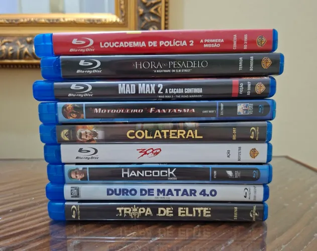 Lote 9 filmes BluRay