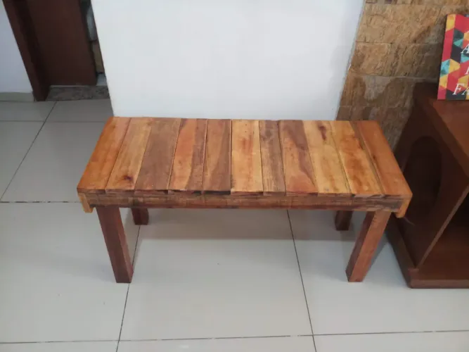 Banco rústico ( novo)
