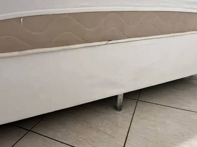 Base box casal corinho branca