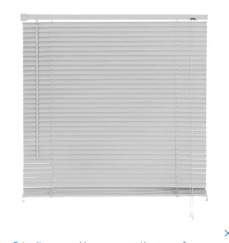 Cortina persiana pvc