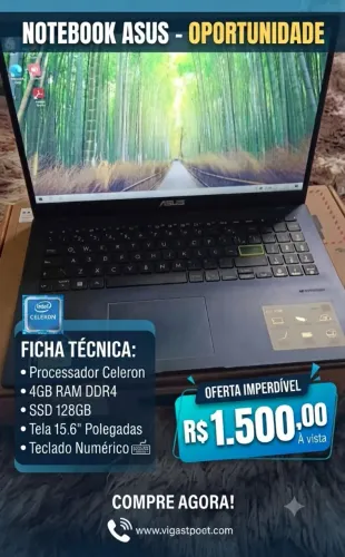 vende se notebook asus