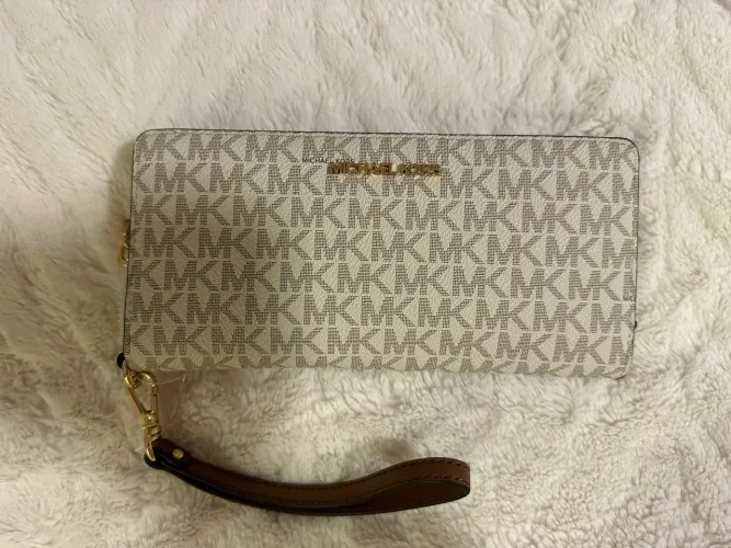 Carteira original Michael Kors Jet Leg, nova com etiqueta.
