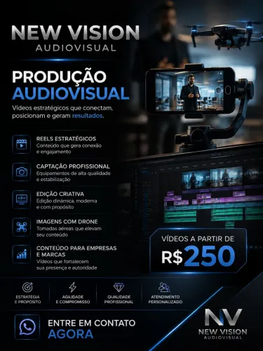 Serviços de videomaker/filmmaker