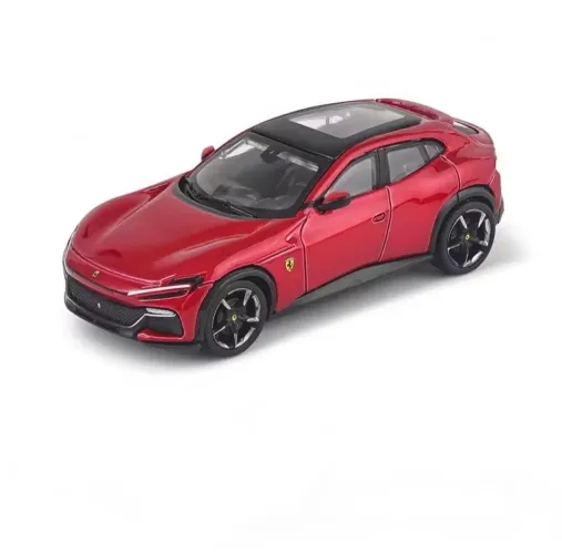 Miniatura Ferrari Bburago Purosangue escala 1:64 tamanho Hotwheels