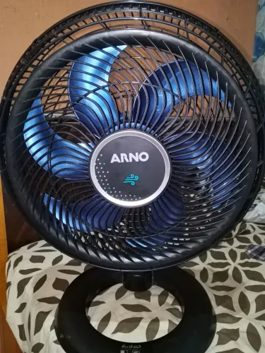 Ventilador turbo Arno potente funcionando perfeitamente em estado de novo tel 9 *