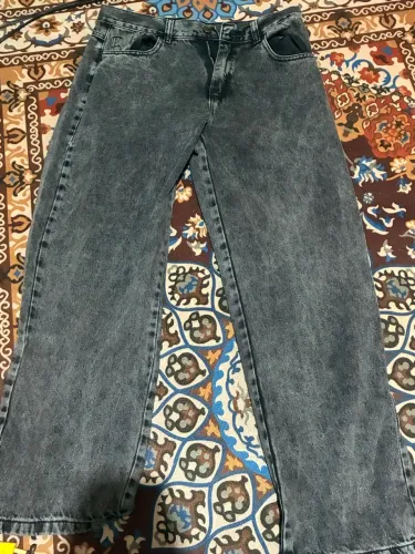 Calça jeans cinza 42