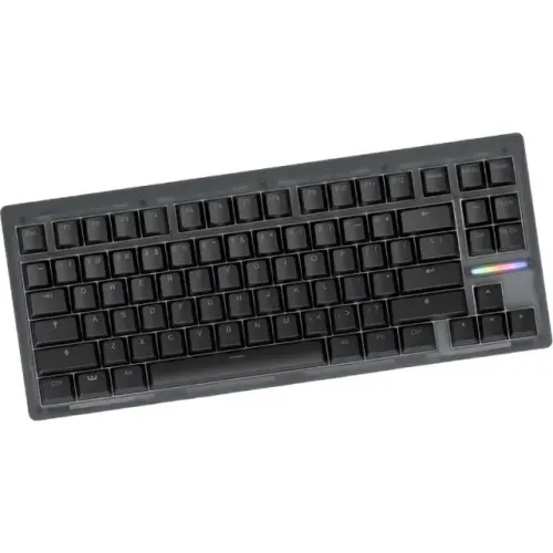 Teclado Gamer Mecânico Wooting 80HE RGB - Transparente (Inglês) - Lacrado na caixa