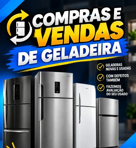 compras e vendas de geladeiras com Defeitos