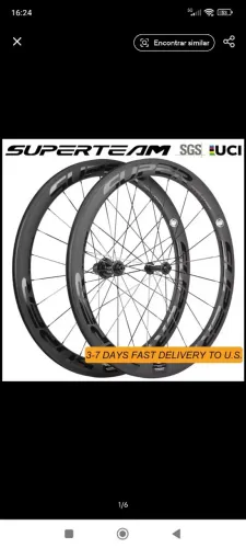 Rodas de Speed Carbono freio ferradura