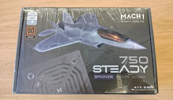 Fonte Galax Mach1 750W 80 Plus Bronze PFC Ativo N0VA