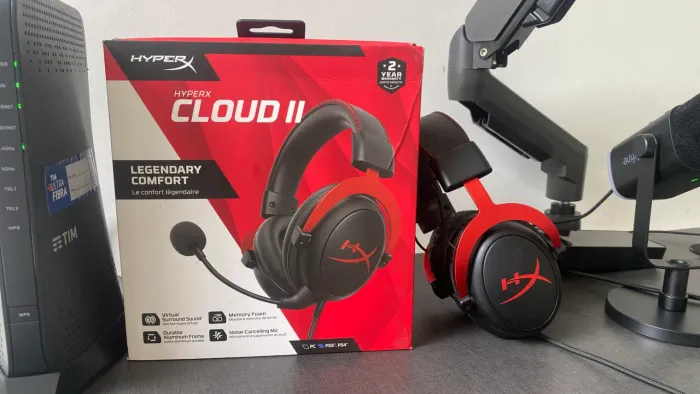 Headset gamer HyperX cloud II