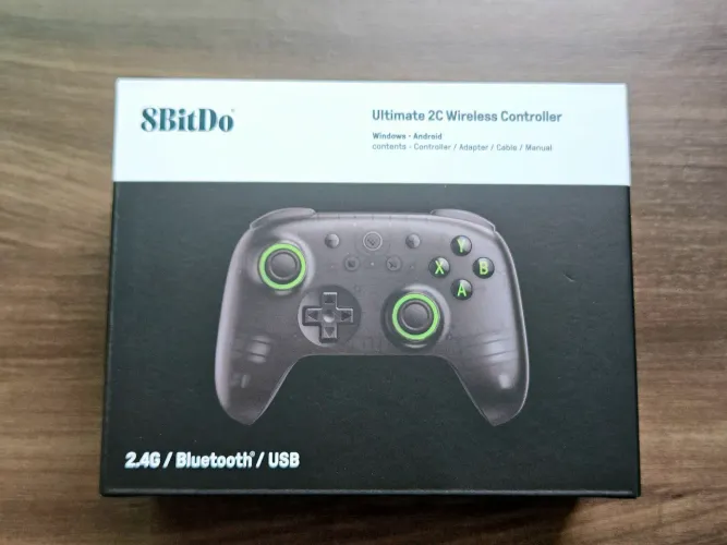 Controle 8BitDo Ultimate 2C Wireless e Bluetooth para PC e Android 