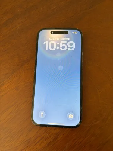 IPHONE 14 PRO - Trinco na tela
