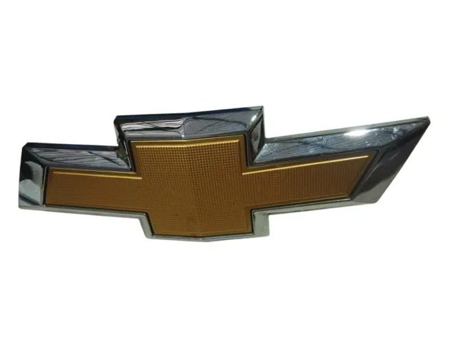 Emblema Insignia Gravata Chevrolet Cromada 18x6cm Cromado