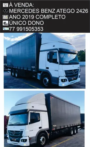 Caminhão Atego 2426 Mercedes Benz