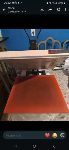 Prensa para sublimação 38×38