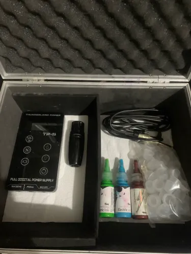 Kit completo profissional para tatuagem!