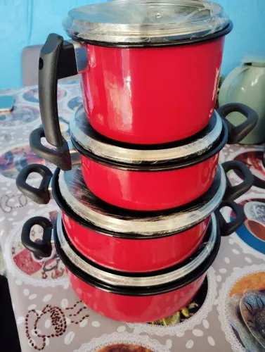 Lindo jogo de panelas! Novo