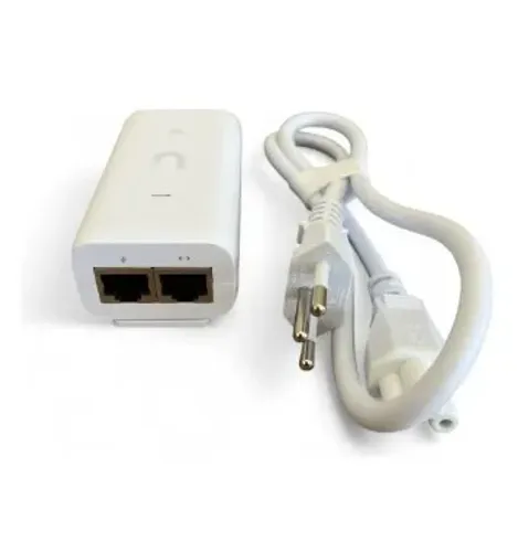 Injetor PoE Ubiquiti U-POE-AF 48V Gigabit Novo