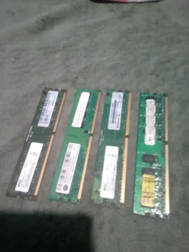 kit Memória Ram original 2gb e 1gb 800ghz 