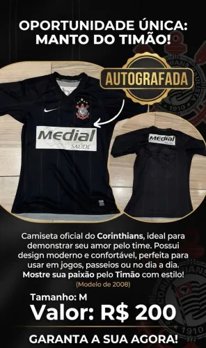 Camiseta Corinthians 