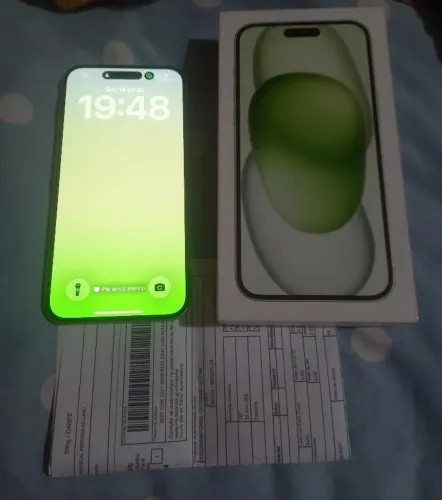 iPhone 15 plus novinho na garantia com nota fiscal