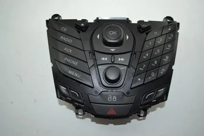 Frente Radio Cd Som Phone Aux Ford Fiesta 2017 Original 