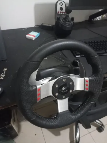 Volante Logitech G27 Completo Seminovo na caixa original