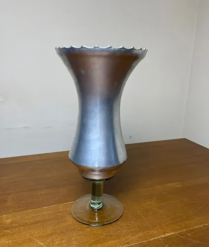 Vaso para planta de vidro