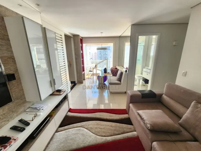 APARTAMENTO A VENDA MOBILIADO 2 DORMITORIOS 1 SUITE 2 VAGAS DE GARAGEM LAZER COMPLETO NO I