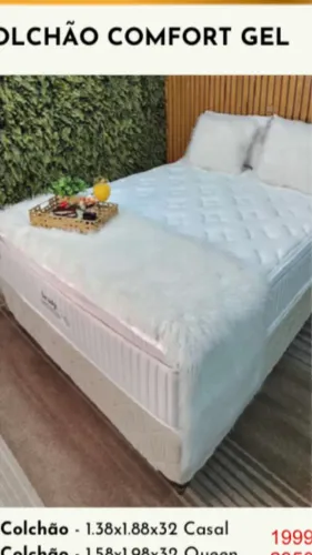 Colchão confort gel