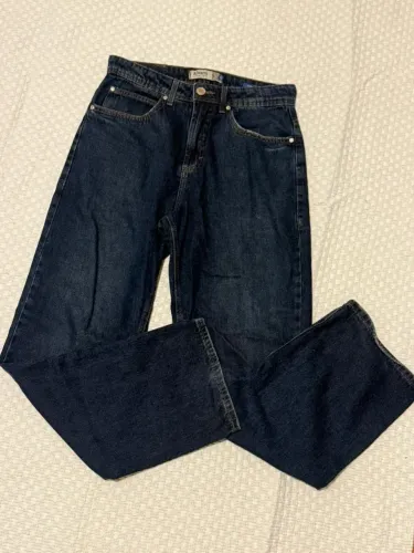 Calça baggy indigo blue tam:42