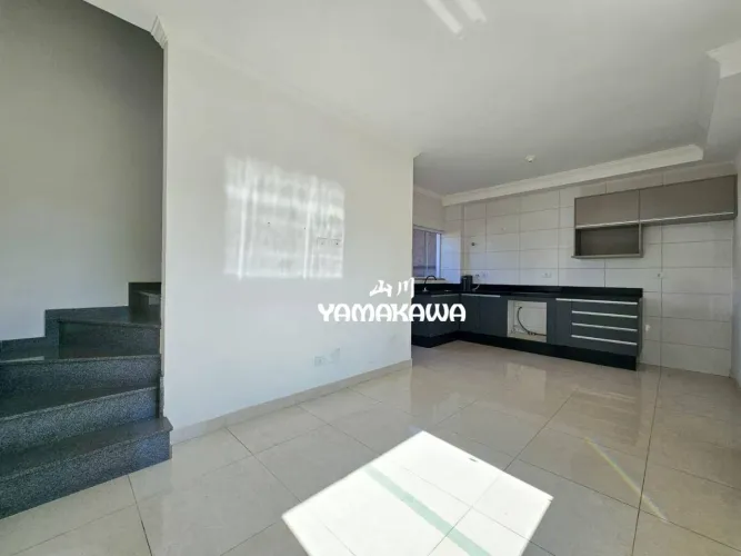Apartamento Duplex com 2 dormitórios à venda, 86 m² por R$ 370.000,00 - Vila Ré - São Paul