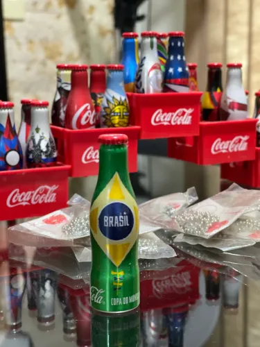 Coleção completa garrafinhas Coca-Cola Copa do Mundo 2014
