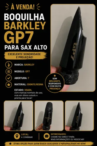 Boquilha GP7 Sax Alto