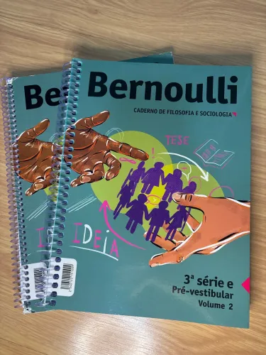 Livros Bernoulli 1V-2V 3° Série (Filosofia e Sociologia)