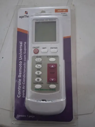 Controle Remoto universal para Ar Condicionado ageTherm
