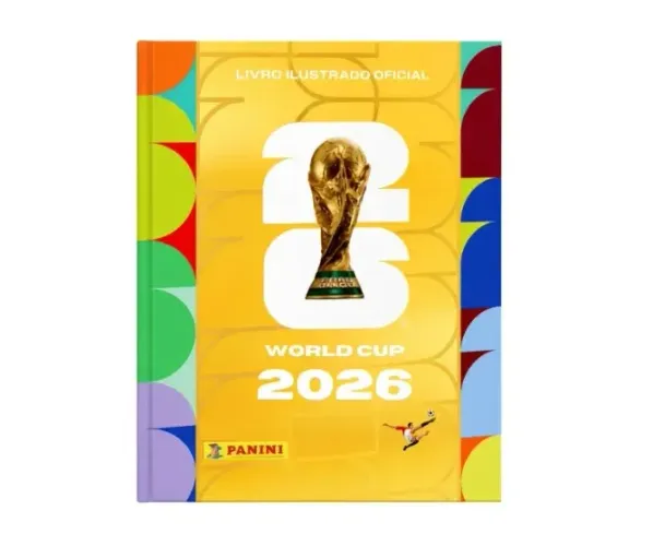 ÁLBUM COPA DO MUNDO DOURADO