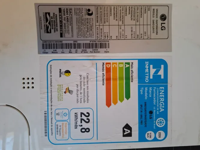 Ar condicionado LG