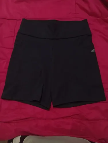 Shorts Bermuda Ciclista Preta ACE com Bolso tamanhoM