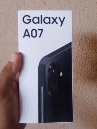Galaxy A07 128/4gb novo (passa cartão)