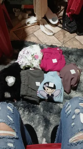 Lote roupas usadas