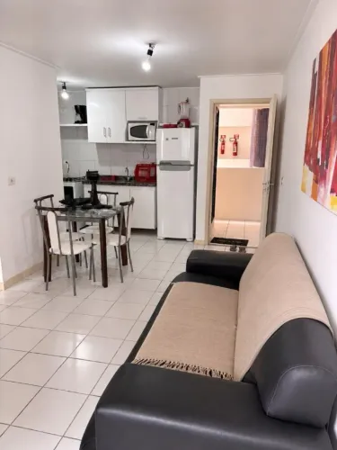 Apartamento Quarto e sala beira de mar de pajuçara mobiliado