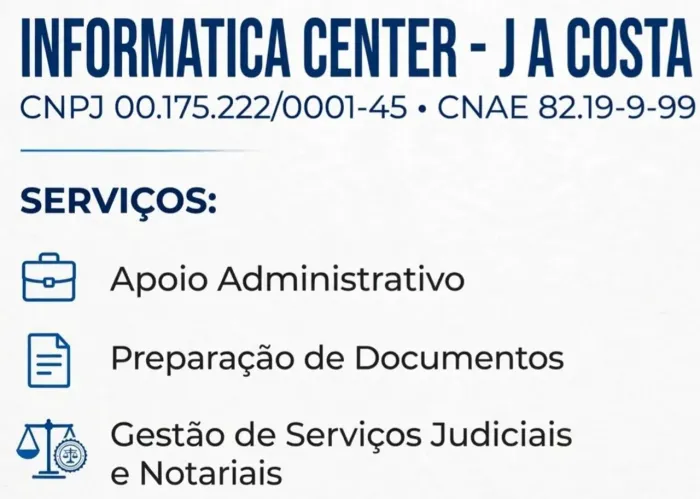 Serviços de Apoio Administrativo