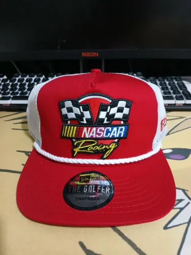 Boné The Golfer Trucker Nascar Classics Flag (Novo)