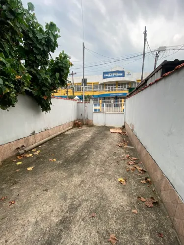 Portão alumínio duas abas